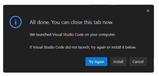 VSCode Chrome Join